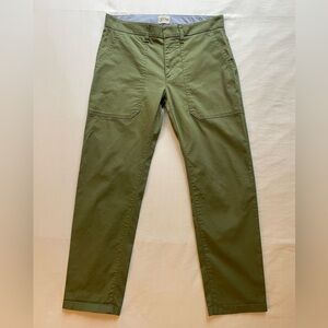 J Crew Patch-pocket slim boyfriend chino pant